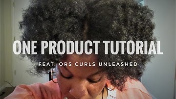 One Product Tutorial Feat. ORS Curls Unleashed