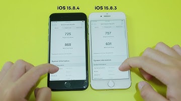 iOS 15.8.4 VS iOS 15.8.3 on iPhone 7 Speed TEST