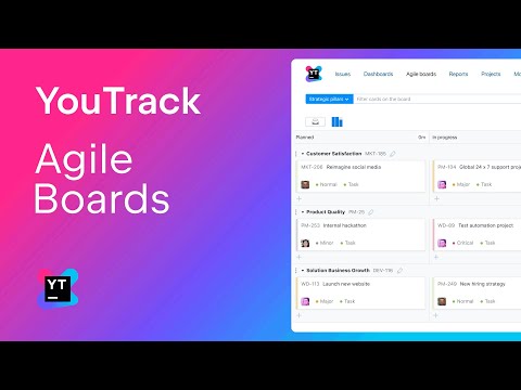 YouTrack. Agile Boards.