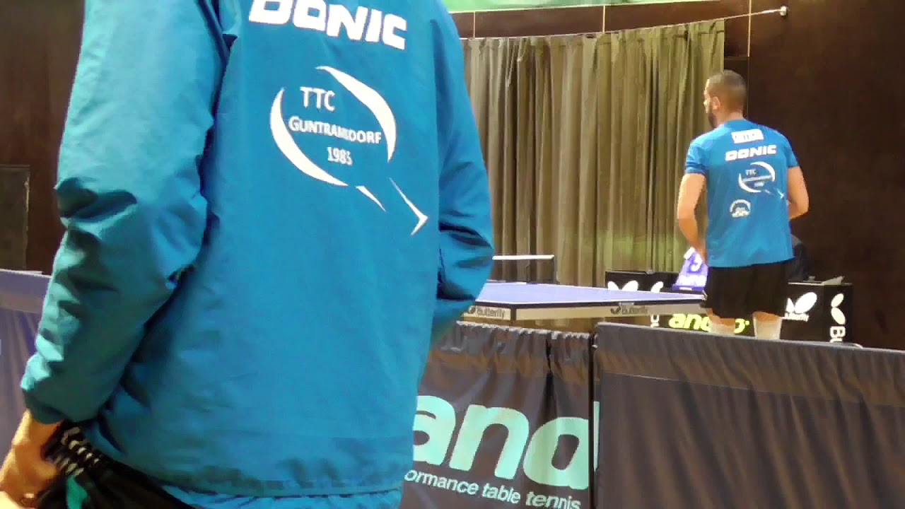 Vertragsspieler Amir gegen UTTC Salzburg