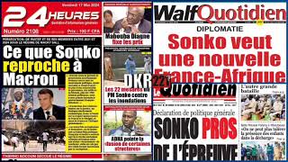 Revue de Presse Wolof de #zikfm du Lundi 20 Mai 2024 avec Ismaila Seck