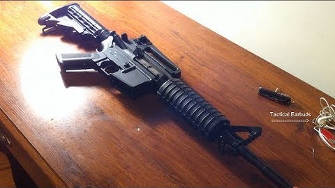 How to Remove the Hop Up / Inner Barrel from a G&G Combat Machine CM16 Carbine