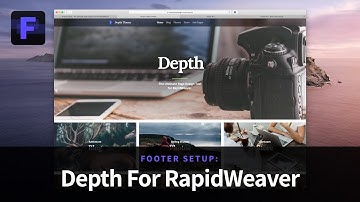 Footer Pro Setup: Depth for RapidWeaver