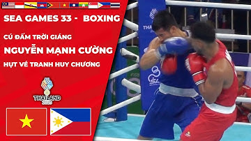 SEA Games 33 | Dính cú đấm trời giáng, Nguyễn Mạnh Cường khiến người hâm mộ không khỏi bất ngờ
