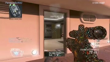 COD: Black Ops II tomahawk cross map