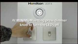 Hamilton Ledit-B100 - Quick Set Up Guide