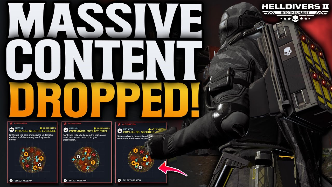 Helldivers 2 New Patch Update & New Game Mode! - YouTube