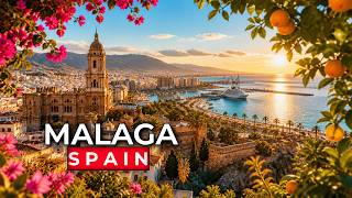 Travel vlog - Malaga 🇪🇸 | Old Town & Beach Vibes | 4K ASMR Walking Tour 2026 (No Talking)