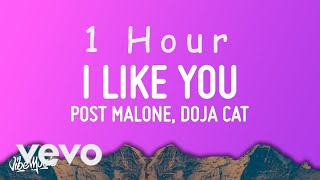 Post Malone, Doja Cat - I Like You A Happier Song (Lyrics) | 1 HOUR