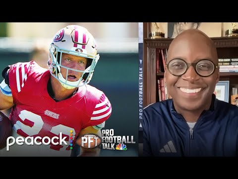 Christian McCaffrey 'fast and strong' as ever at SF 49ers camp | Pro Football Talk | NFL on NBC