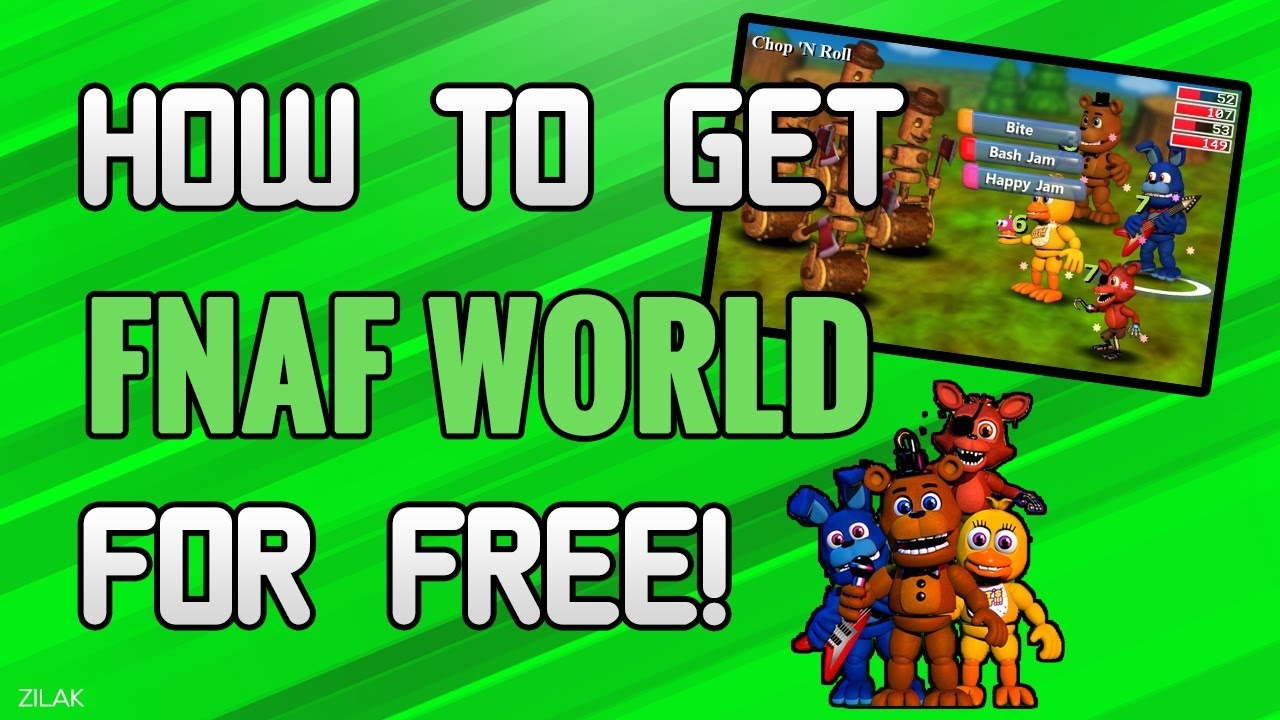 How To Download FNaF World Free (Not Pirated) 