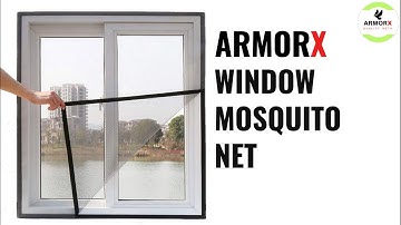Stay Mosquito-free | Quick DIY Home Upgrade | ARMORX Customizable Window Mosquito Nets !