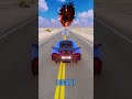 Epic Car Jump Through Rings of Fire