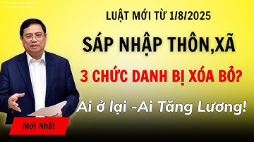 Sáp Nhập Thôn 2025: Ai Còn Việc, Ai Được Tăng Lương? 3 Chức Danh Sẽ Bị Xóa Bỏ!