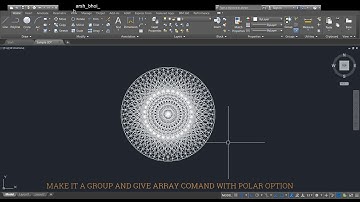 #autoCAD-EXTRIM & ARRAY COMMANDS Quick Demo