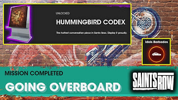 Saints Row: Going Overboard Mission Guide (How to Complete) | Unlock Hummingbird Codex