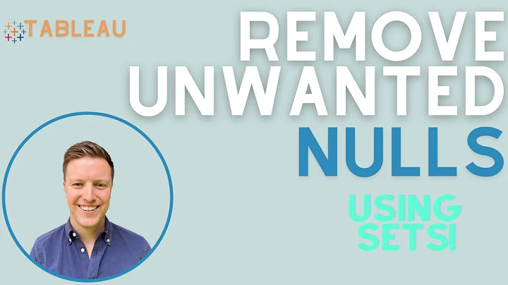 How to Tableau: Remove Unwanted Values (Nulls) From Filters