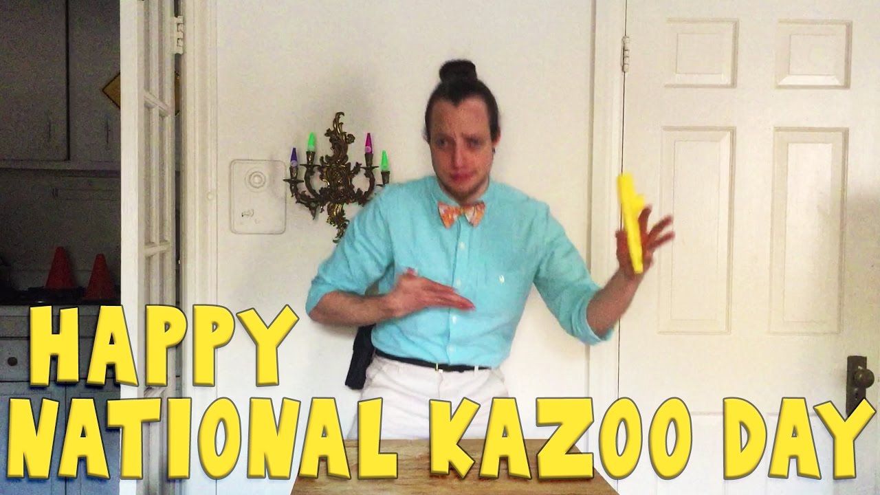 Happy National Kazoo Day My Kazoo Collection & Kazoolectronica YouTube