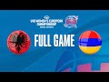 Albania v Armenia | Full Basketball Game | FIBA U18 Women&#39;s European Championship 2023 - Division C