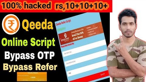 qeeda refer bypass tricks | qeeda unlimited refer script | Earn 10+10+10+10