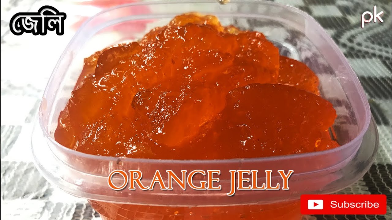 Jelly recipe Homemade Orange Jelly Recipe YouTube