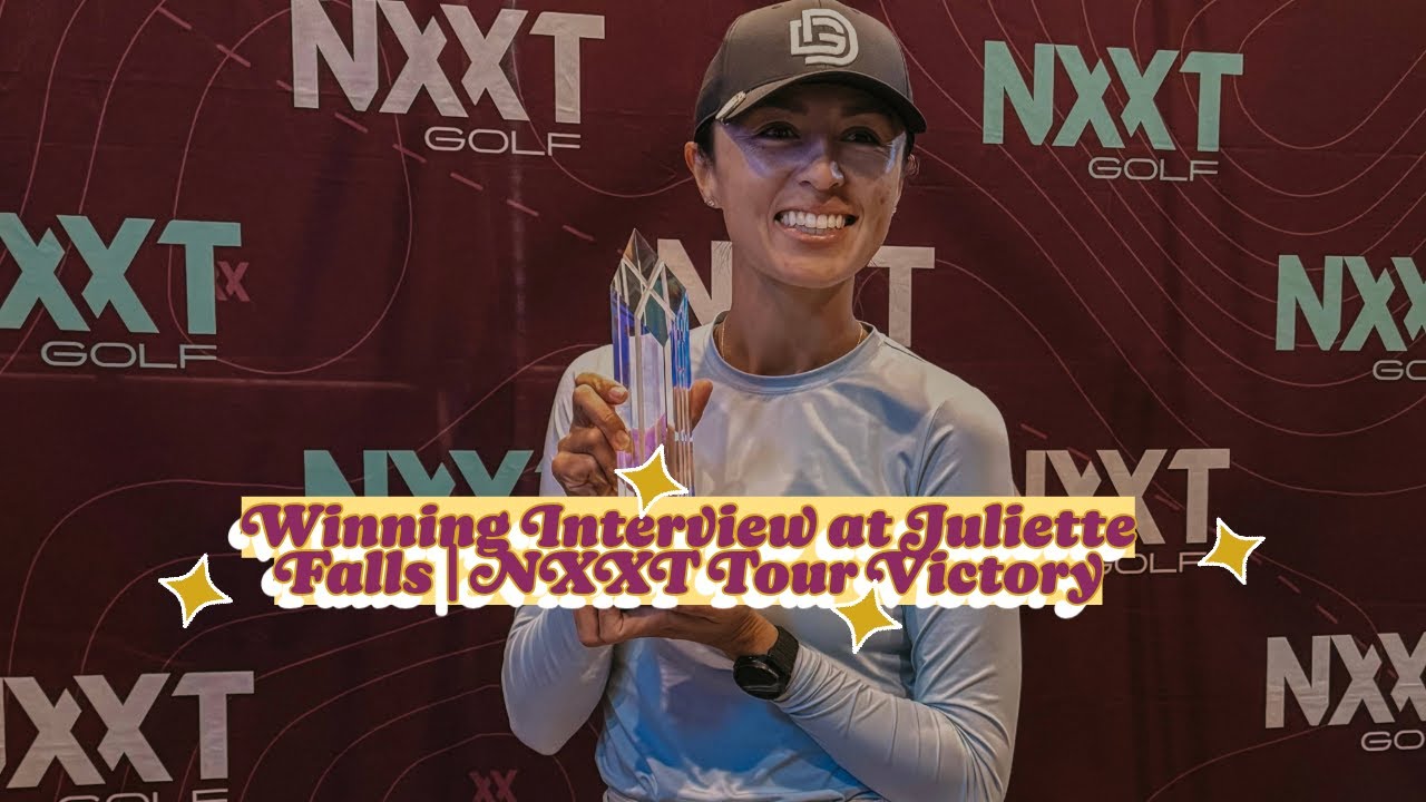 Winning Interview at Juliette Falls | NXXT Tour Victory