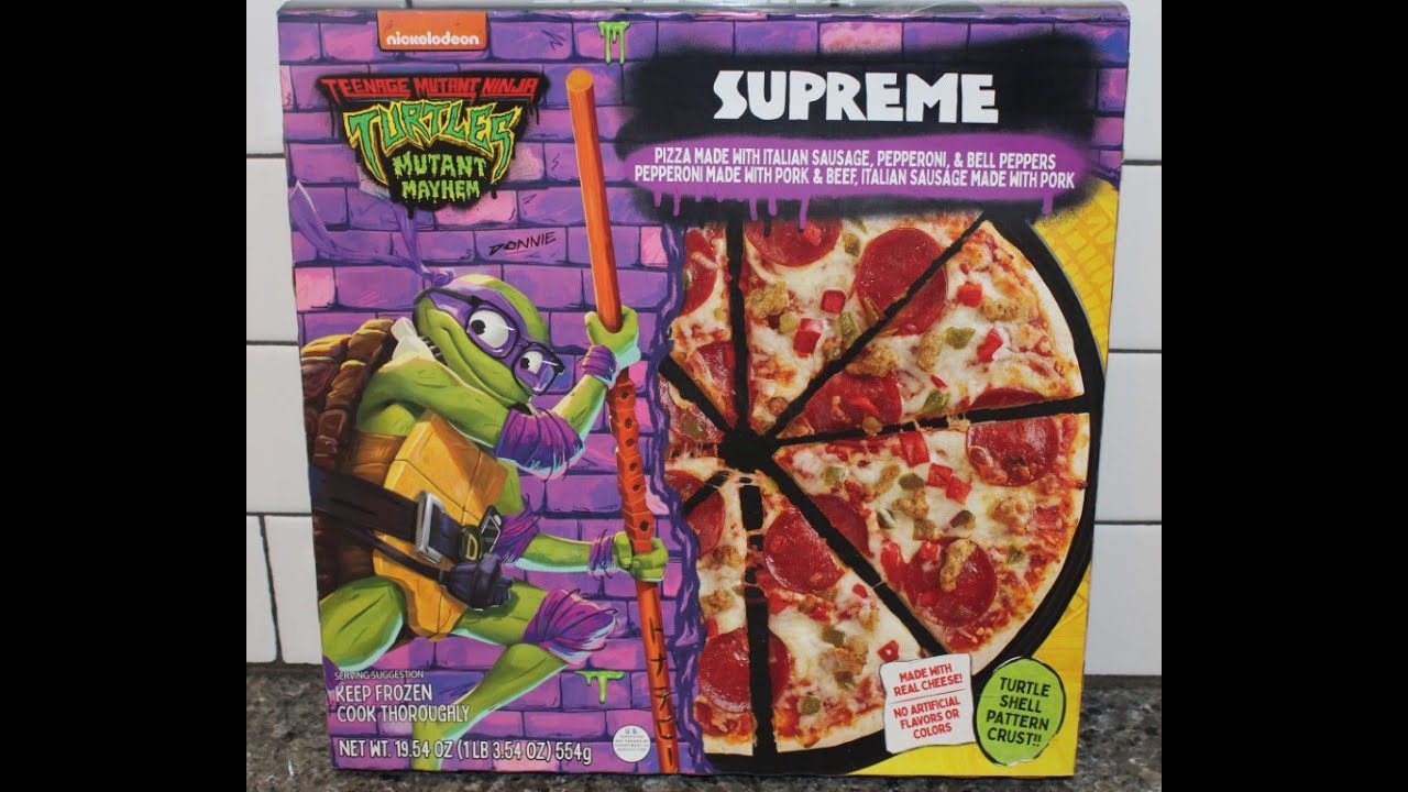 TMNT Mutant Mayhem Pizza-Feuerwehrwagen – Spielzeugauto Mit Pizzawerfer Für Kinder Ab 4 Jahren