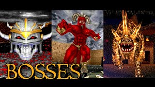 All Bosses of Heretic &amp; Hexen (1994 - 1998)