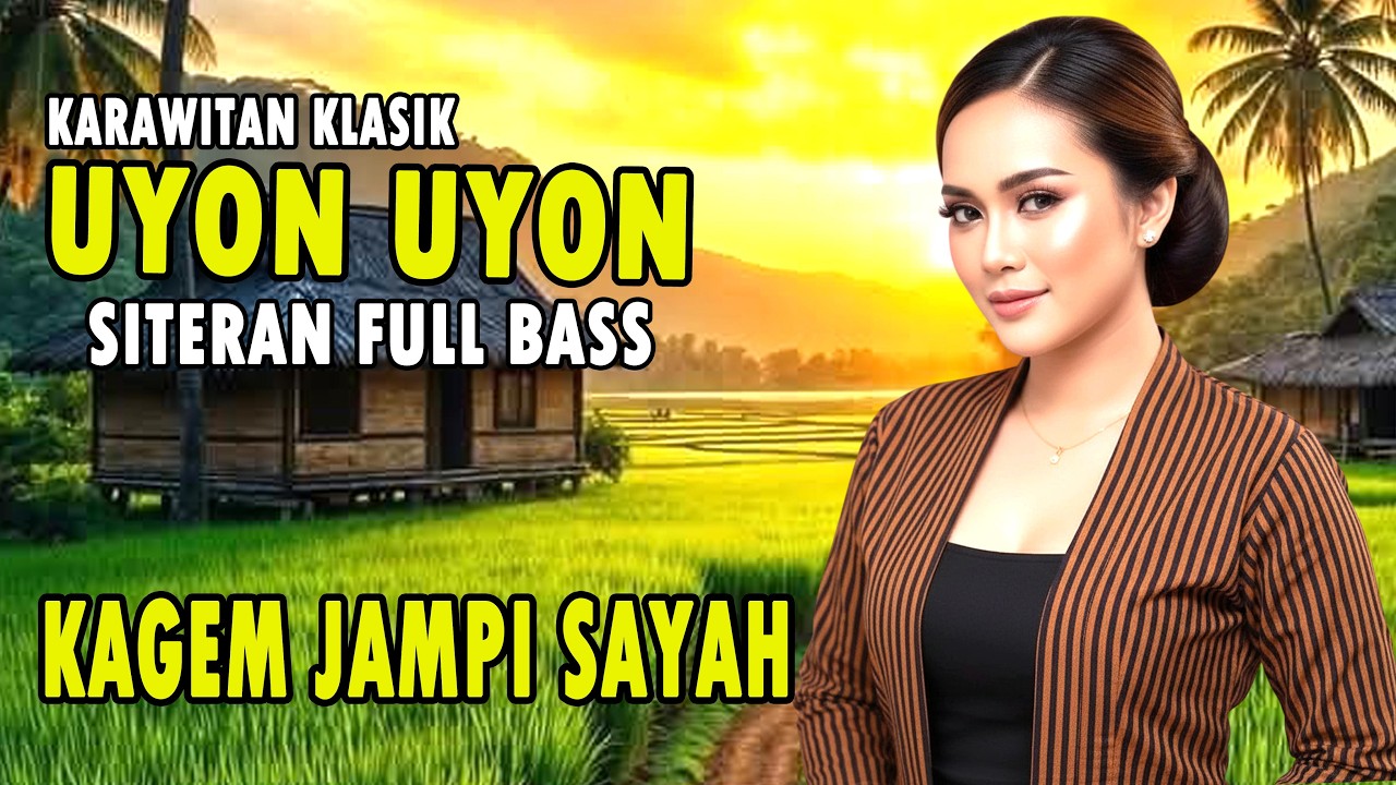 Uyon Uyon Siteran Full Bass - Gending Jawa Palaran Pengantar Tidur Siang dan Malam