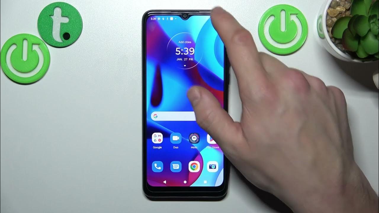 How to Change Display Brightness Level on MOTOROLA Moto G Pure YouTube
