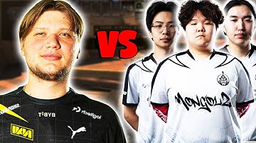 S1MPLE PRIME VS THE MONGOLZ PRIDE! + VOICE COMMS (2-OT) POV FACEIT CS2 #cs2 #csgo #s1mple