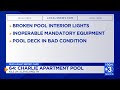 Inspectors find live roaches, roach eggs and dangers in pool