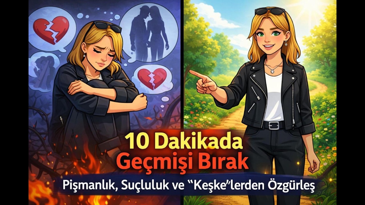 10 Dakikada Geçmişi Bırak | Pişmanlık, Suçluluk ve “Keşke”lerden Özgürleş  |  PsikoNotlar