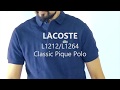 ラコステ ポロシャツ LACOSTE L1212/L1264 半袖 鹿の子 世界流通モデル Classic Pique Polo 定番の鹿の子ポロシャツ