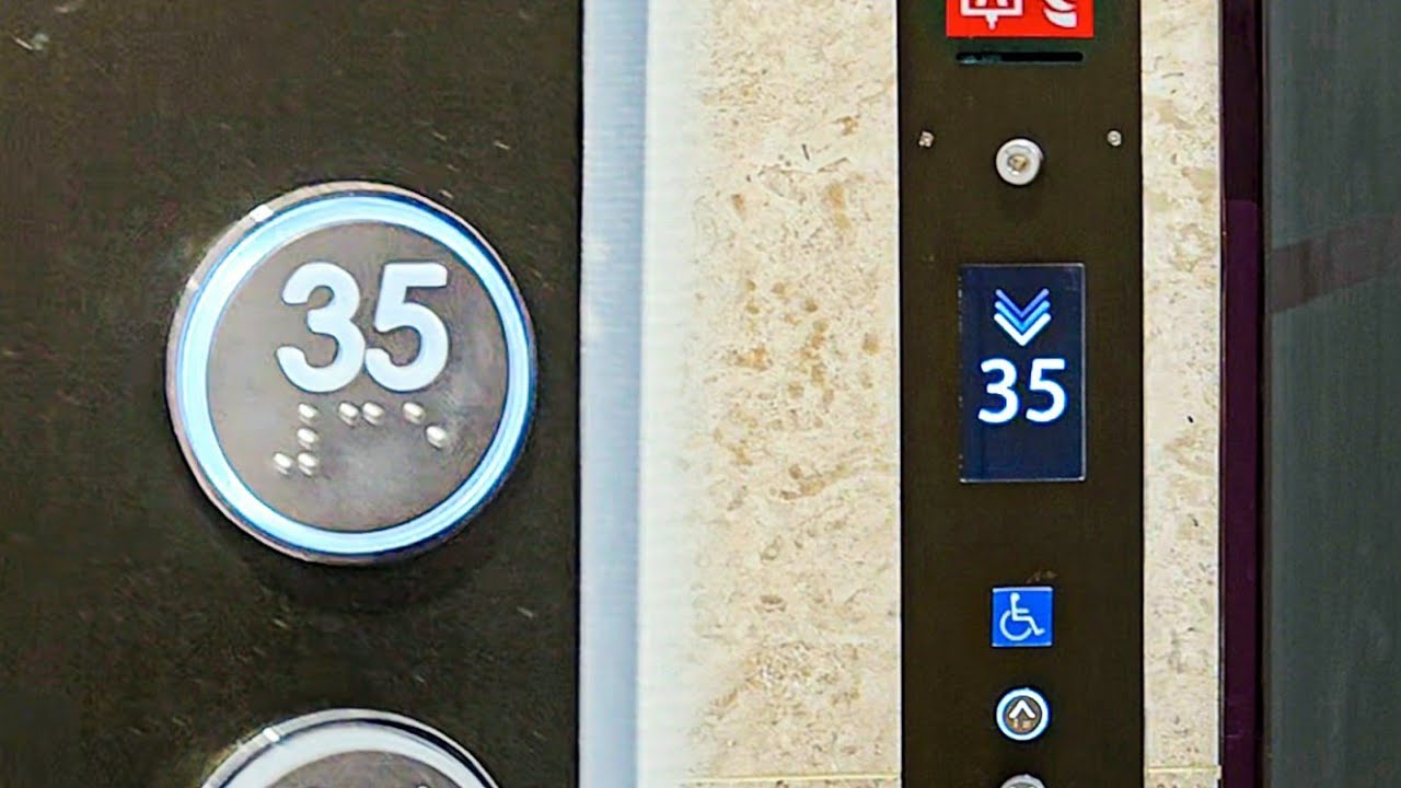 35층 르엘 옵션 & LCD 층표시기!ㅣ서울 강남구 청담르엘 미쓰비시 엘리베이터ㅣEp. 1ㅣ한 엘