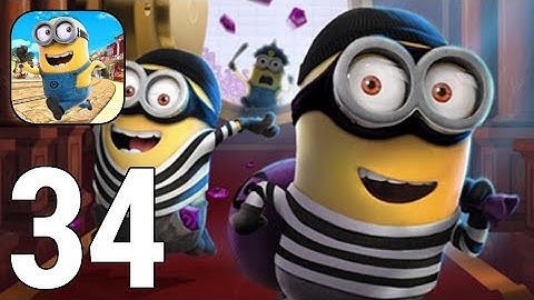 Despicable Me: Minion Rush Gameplay Walkthrough Part 34 - Break In Break Out Special Mission