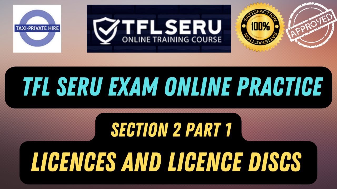 ⁣TFL SERU Test: Section 2 P 1 - Free TfL SERU Practice Questions | tfl seru exam