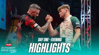 BIG CLASHES ⚔️ | 2026 Elten Safety Shoes European Darts Open | Day One Evening Highlights