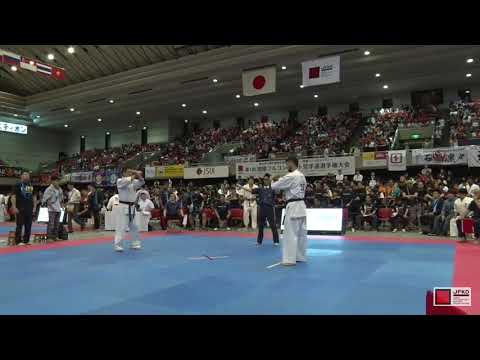JFKO Fullcontact Karate Salahat Hasanov(AZE) Shinkyokushin Karate World Championship Osaka 19-20 May