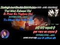 Ek pyar ka naghma hai  karaoke with scrolling lyrics eng  