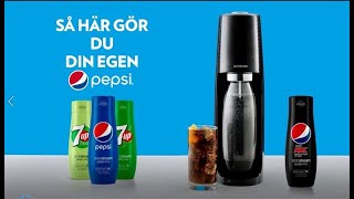 Så här gör du perfekt Pepsi hemma med SodaStream 