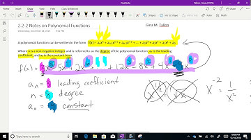2.2-2 Polynomial Functions