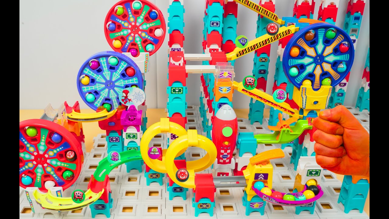 Marble Run Race LEGO Combination | Vtech Marble Rush ASMR