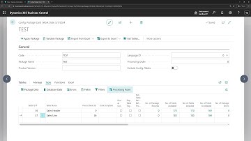 Business Central short video: Use Configuration Package to post Sales Orders