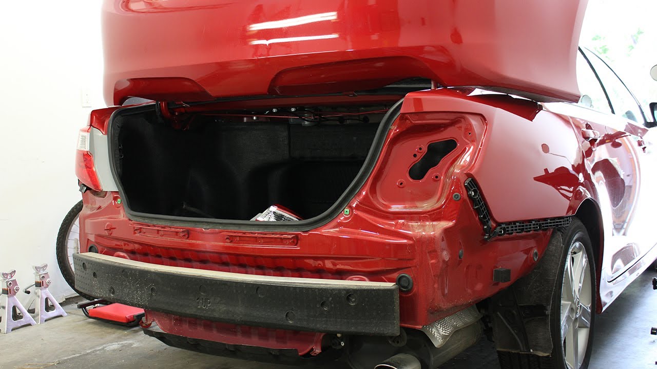 Toyota Camry Rear Bumper Cover Removal (2012 - 2014) | Replace & Change