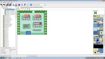 POKEMON hacking tutorials part 1 using Advance map
