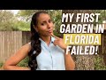 My raised bed garden in northwest Florida failed | What I think of northwest Florida weather