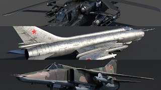 CAS Only -- ka50 & su17m3 & mig27m ---- 2 Round 27kill Warthunder Game Play