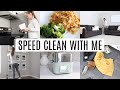 CLEAN WITH ME | SPEED CLEAN MY HOUSE