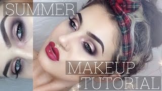 Summer Makeup Tutorial // Jamie Genevieve